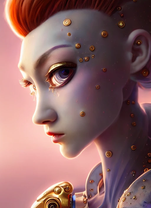 银河芭蕾女机械人：科幻幻想艺术