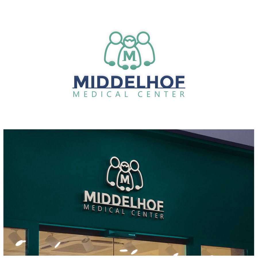 Middelhof初級保健中心標識