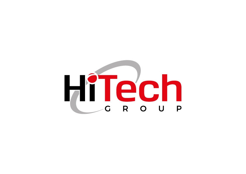 HiTech公司徽标和名片