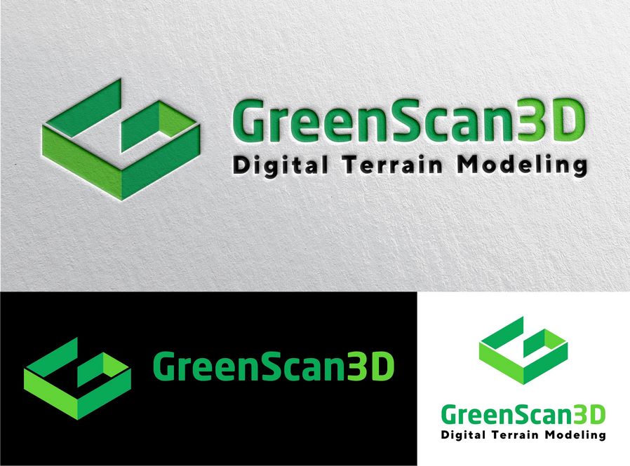 GreenScan三維徽標修訂