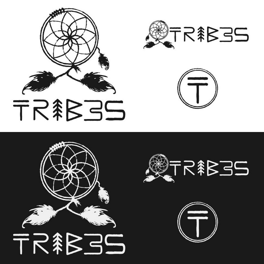 TRIB3S徽標，將添加到傳單和機票中