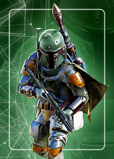 Boba Fett棒球卡插图