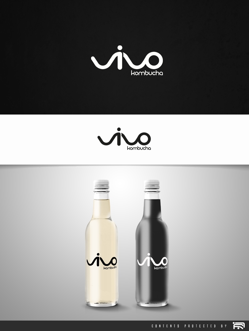 “Vivo”茶徽标