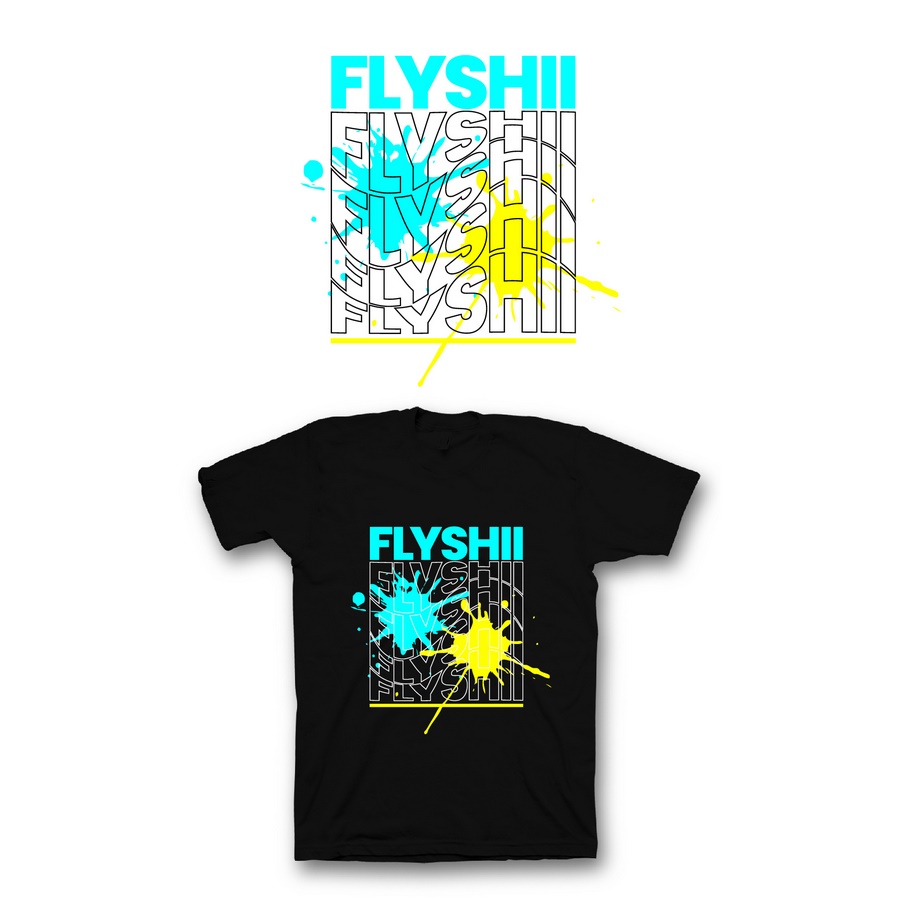 Flyshii服装时尚T恤标识