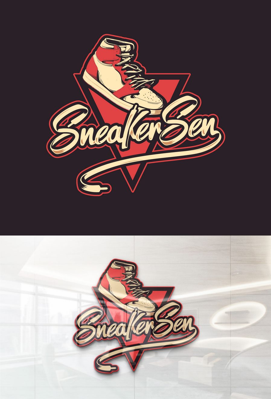 SneakerSen新徽標