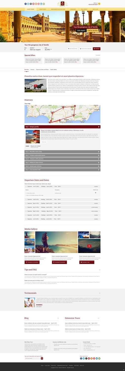 网站重新设计移动友好旅游运营商网站