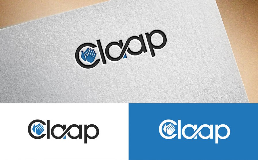 CLAAP易于記憶創意和創新徽標