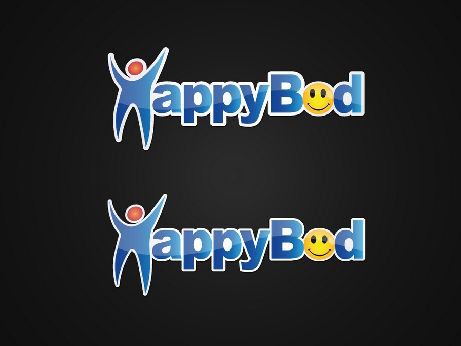 为减肥业务创建“HappyBod”徽标