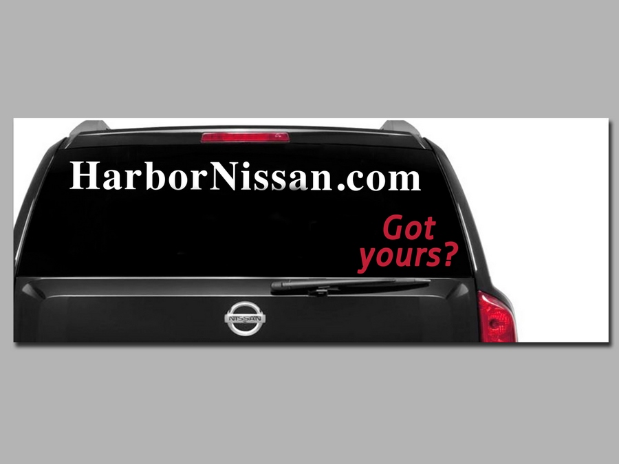 HarborNissan网站广告牌