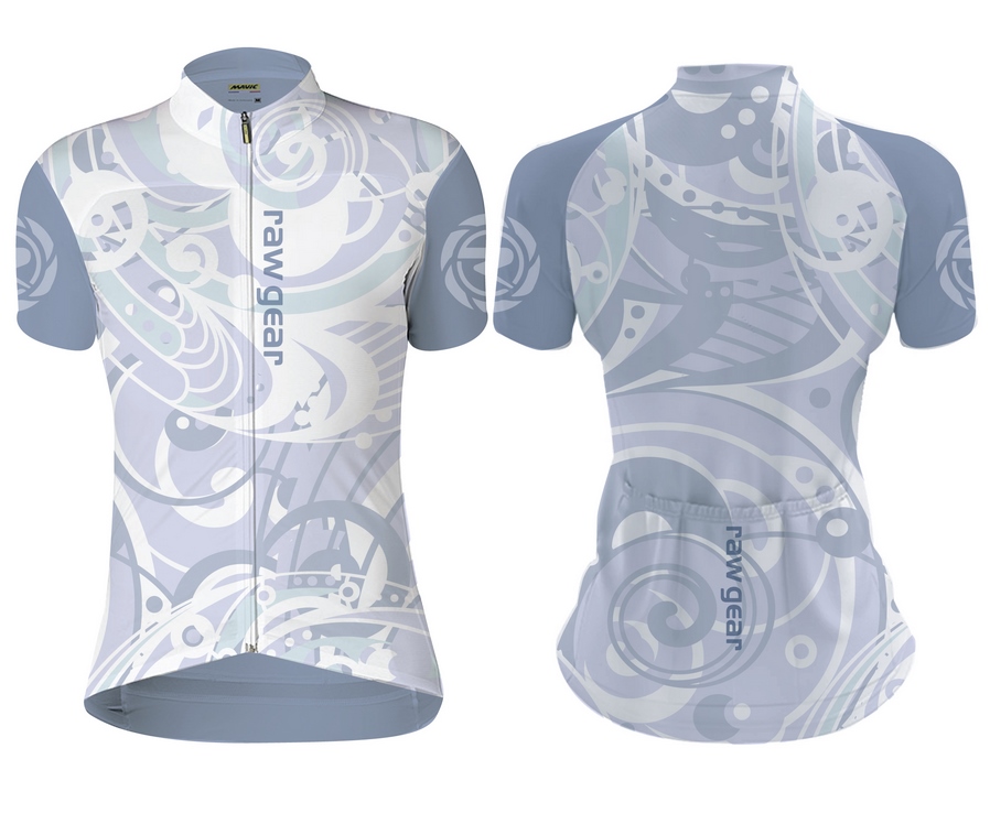 女子公路自行车运动衫设计