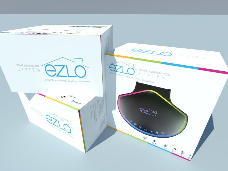 eZLO家庭自动化包装设计
