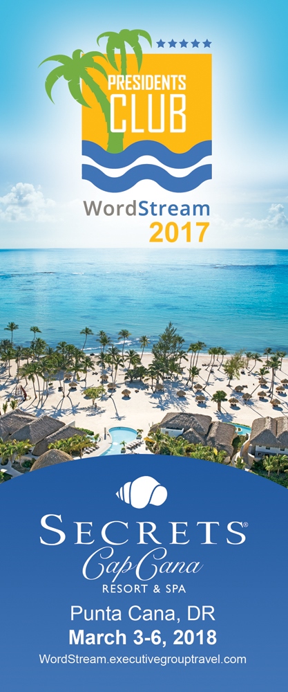 WordStream主席俱乐部海报