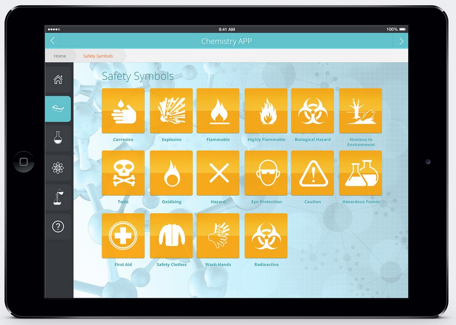 為iPad設(shè)計(jì)化學(xué)主題