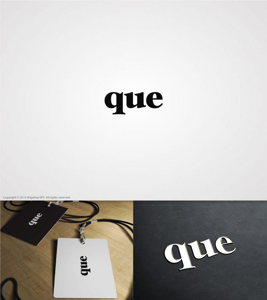 徽標(biāo)：“que”