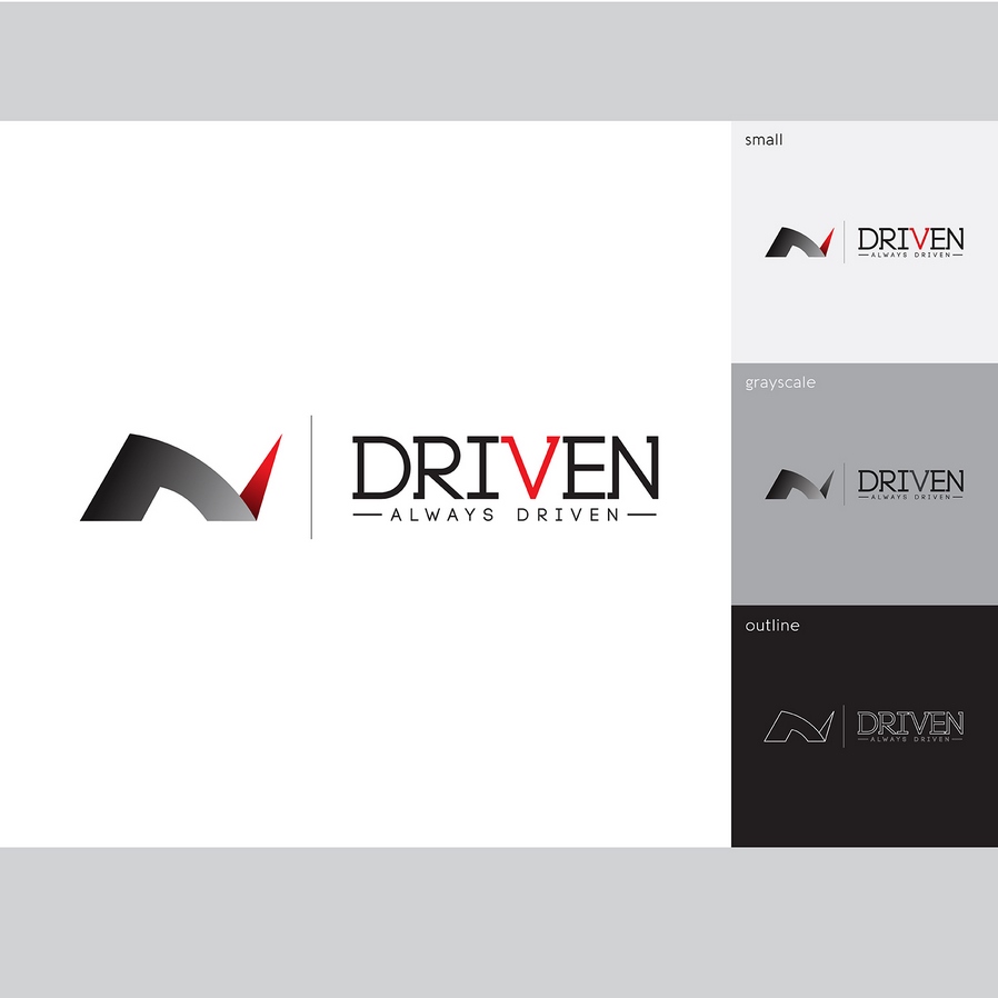 DRIVEN通用徽标，