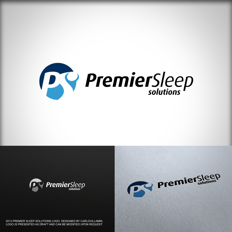 Premier睡眠解决方案业务徽标