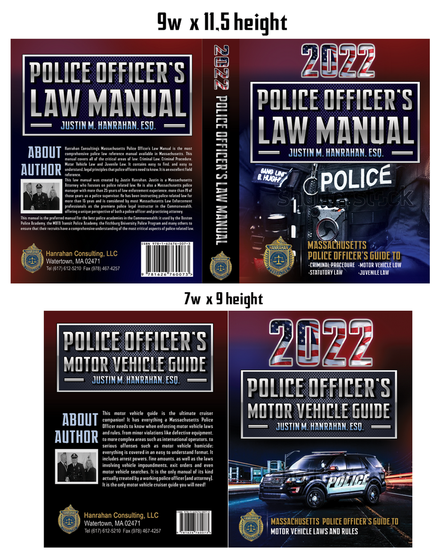 2022年马萨诸塞州警官法律手册