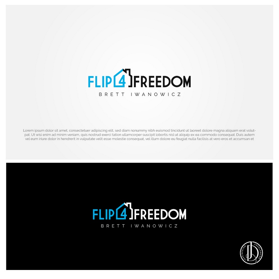 Flip4免費房地產徽標指導