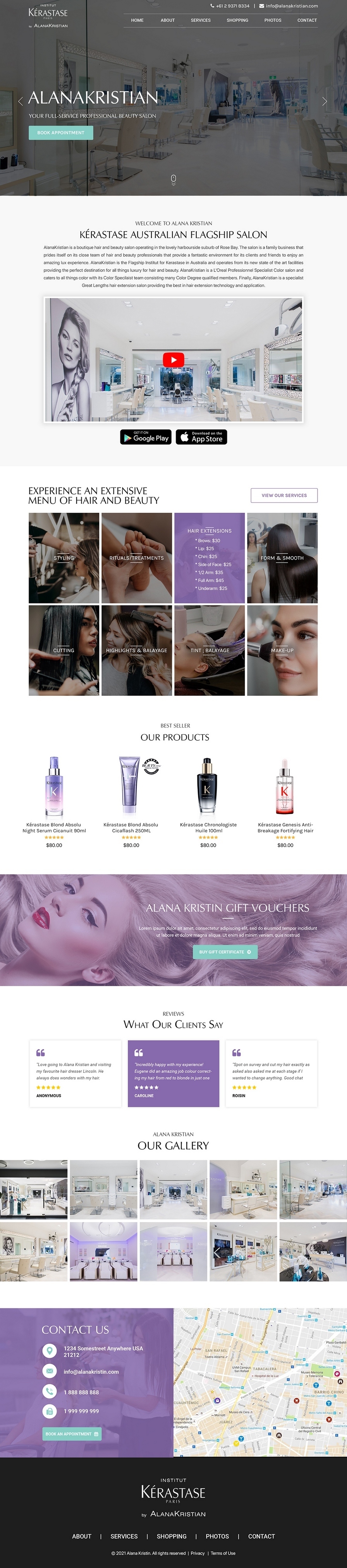 HairDressing和美容美發(fā)網(wǎng)站