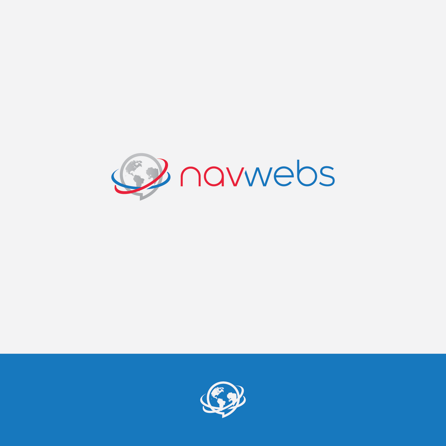 NAV网络Web托管和Web开发徽标