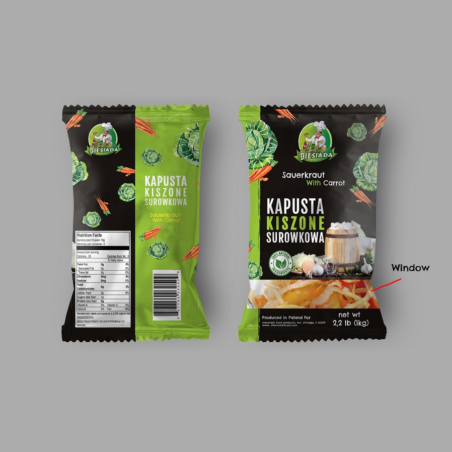 食品公司新產品（VFF）包裝設計