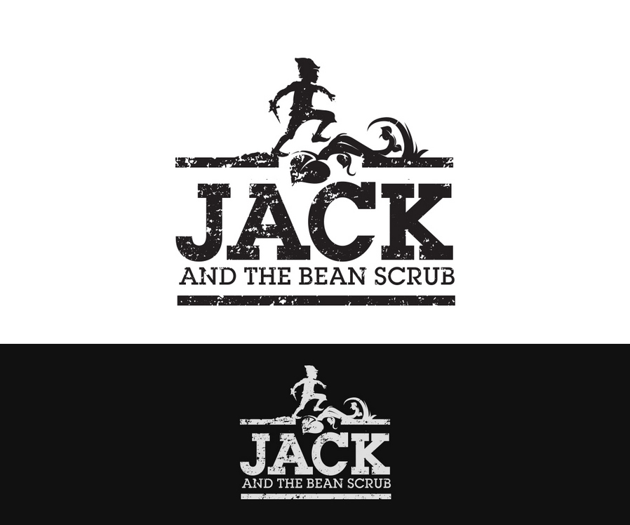Jack和Bean磨砂公司徽標