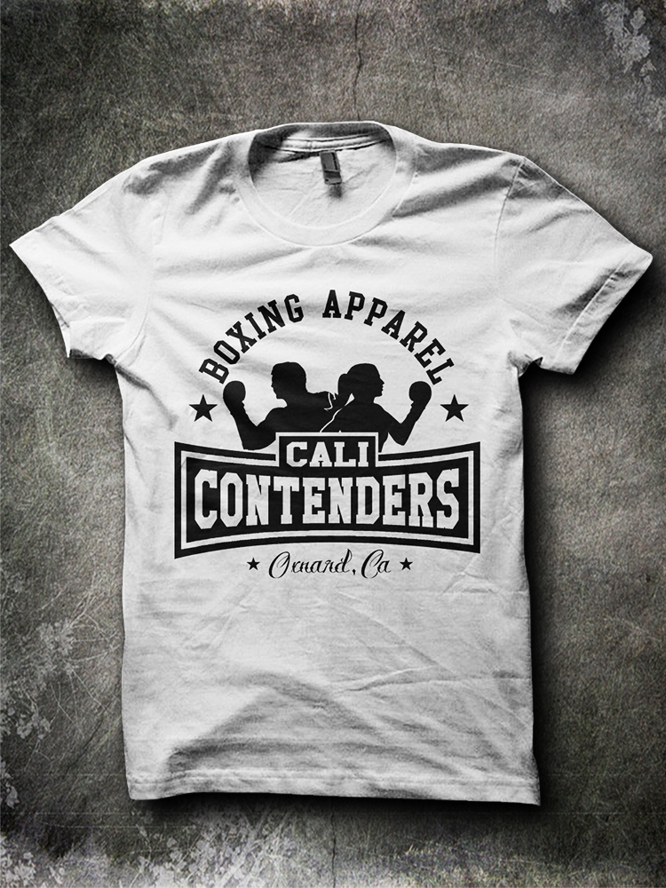 卡利选手拳击服装T恤设计