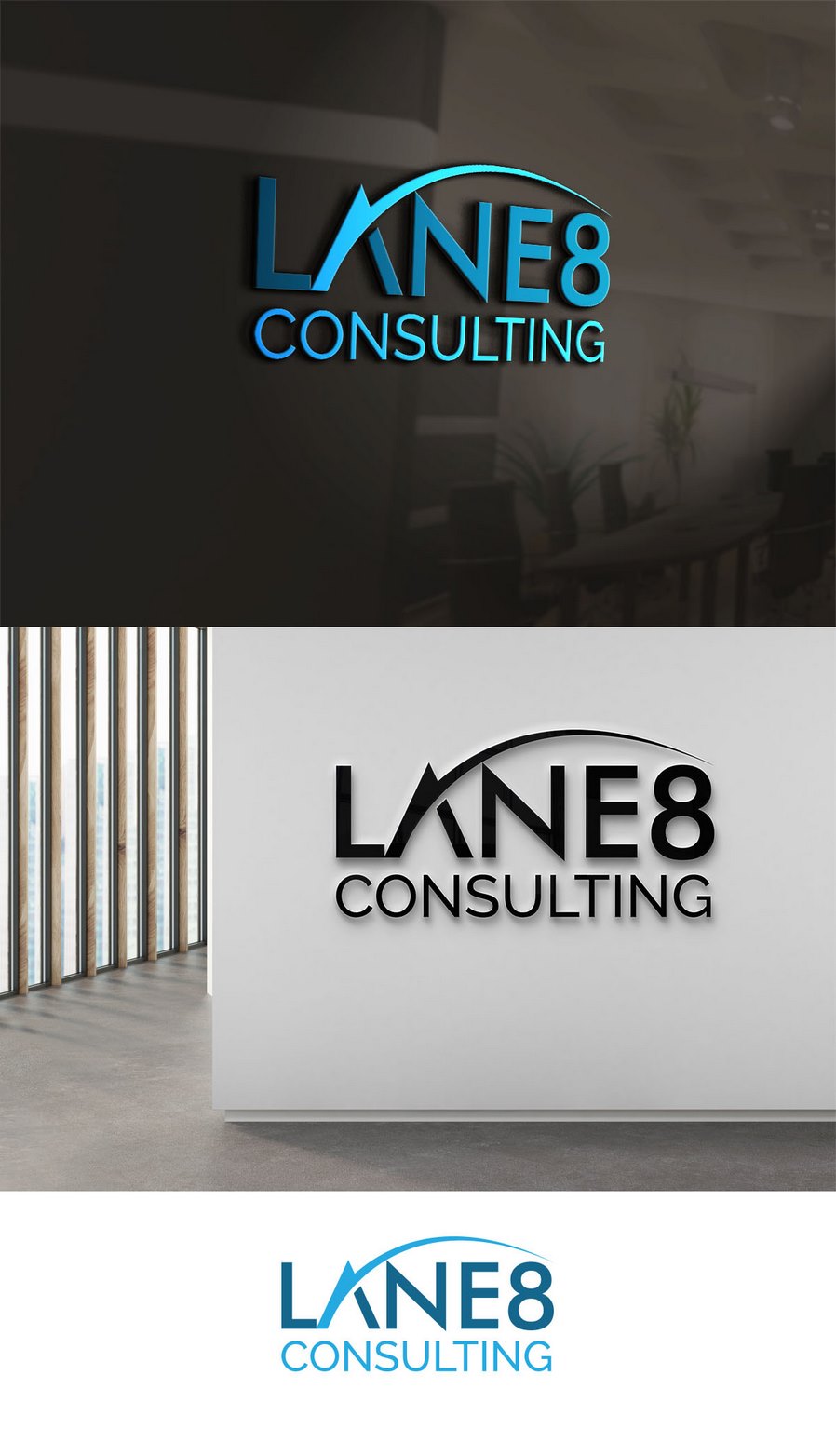 Lane8咨詢標志設計