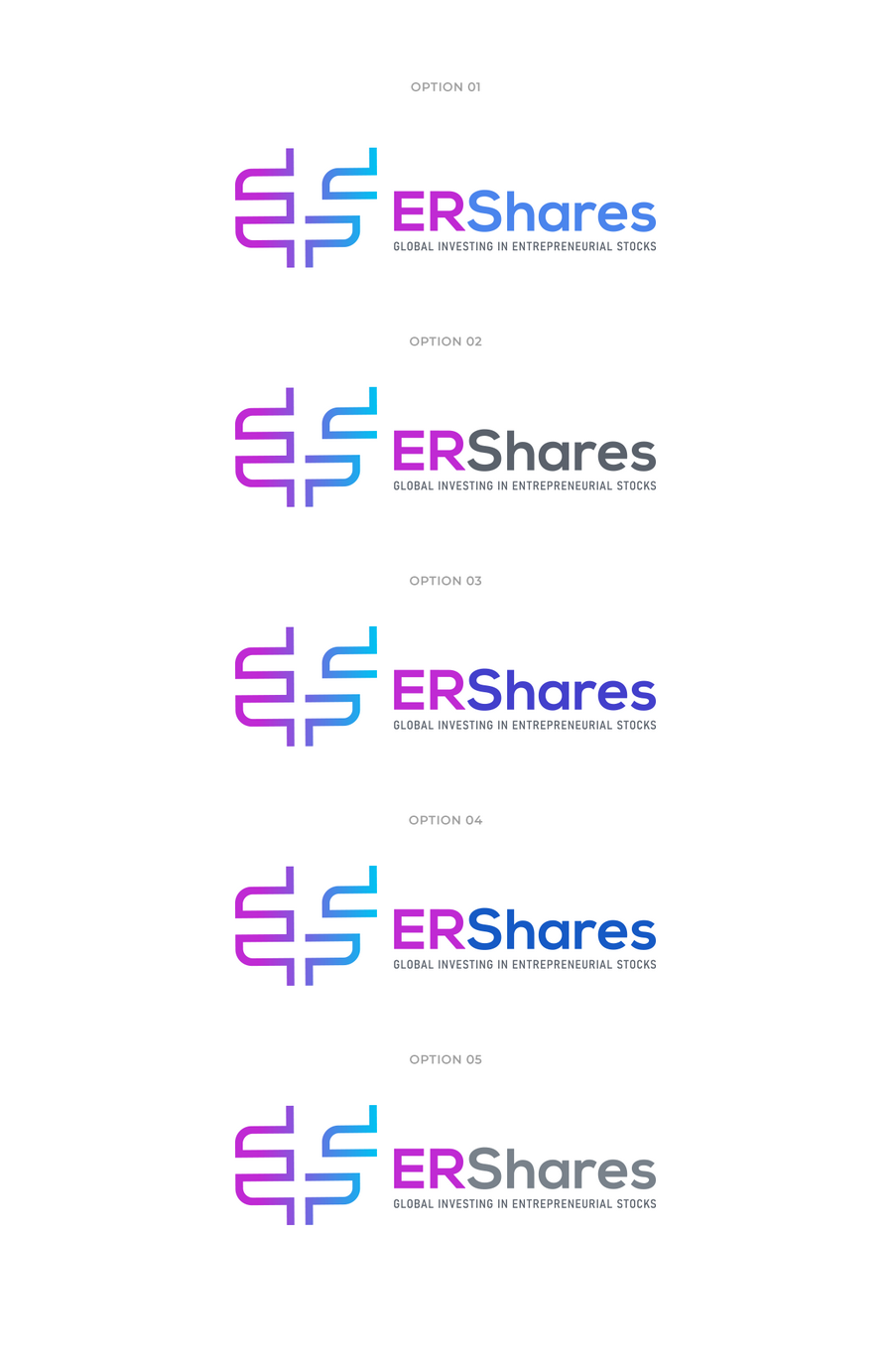 ERShares新徽標(biāo)設(shè)計