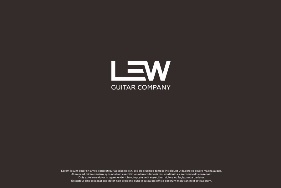 LEW电子吉他公司标志