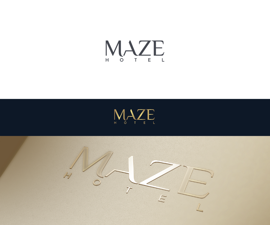 香港精品酒店“MAZE HOTEL”标识