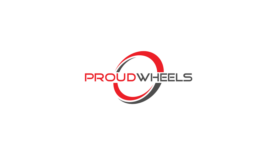 使ProudWheels徽标设计旋转