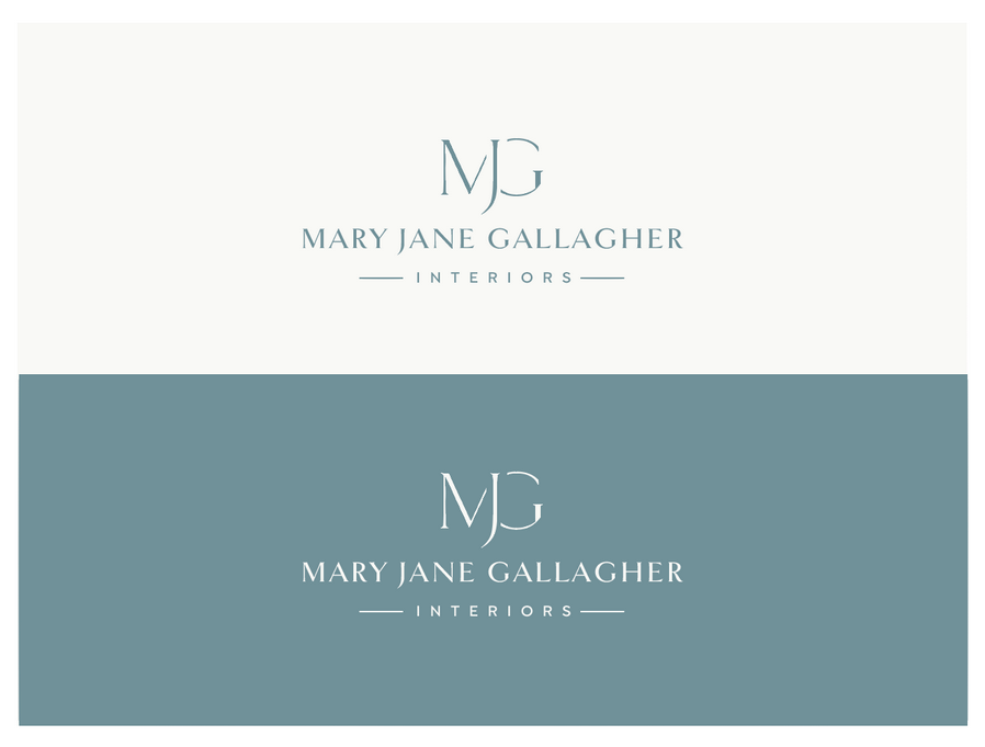 室内设计师玛丽·简·加拉格尔新标志设计