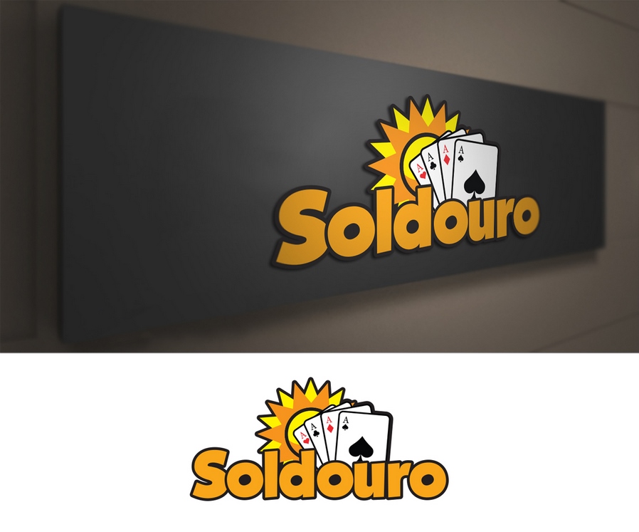 基于技术公司Soldouro徽标设计