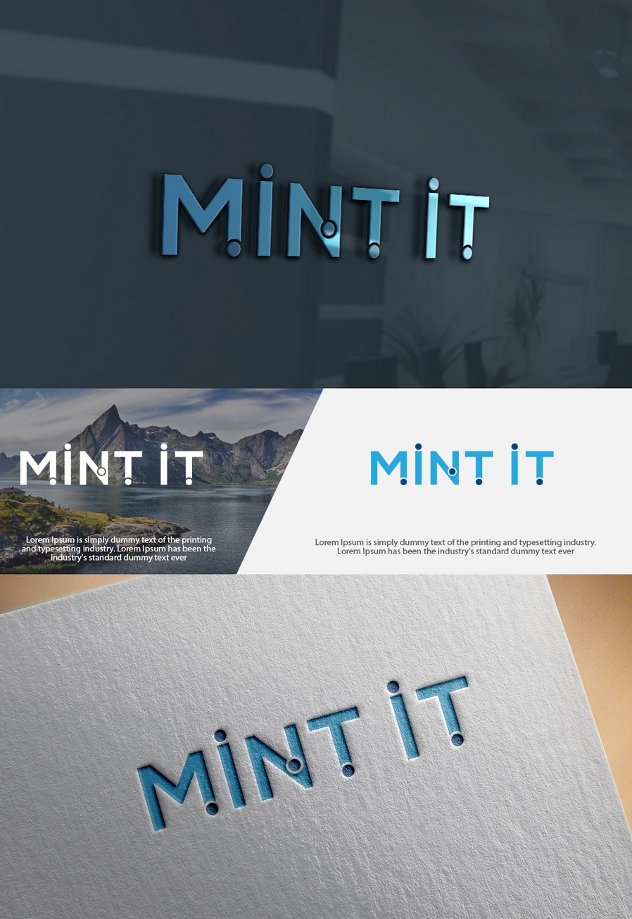 Mint IT解決方案徽標重新設(shè)計