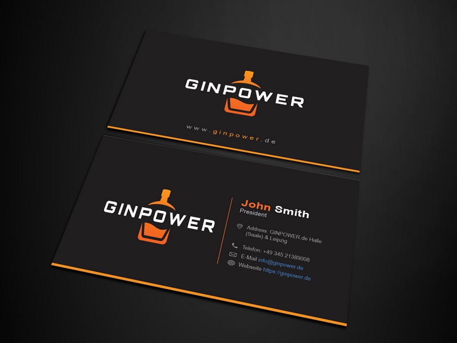 GINPOWER 现代高贵名片设计