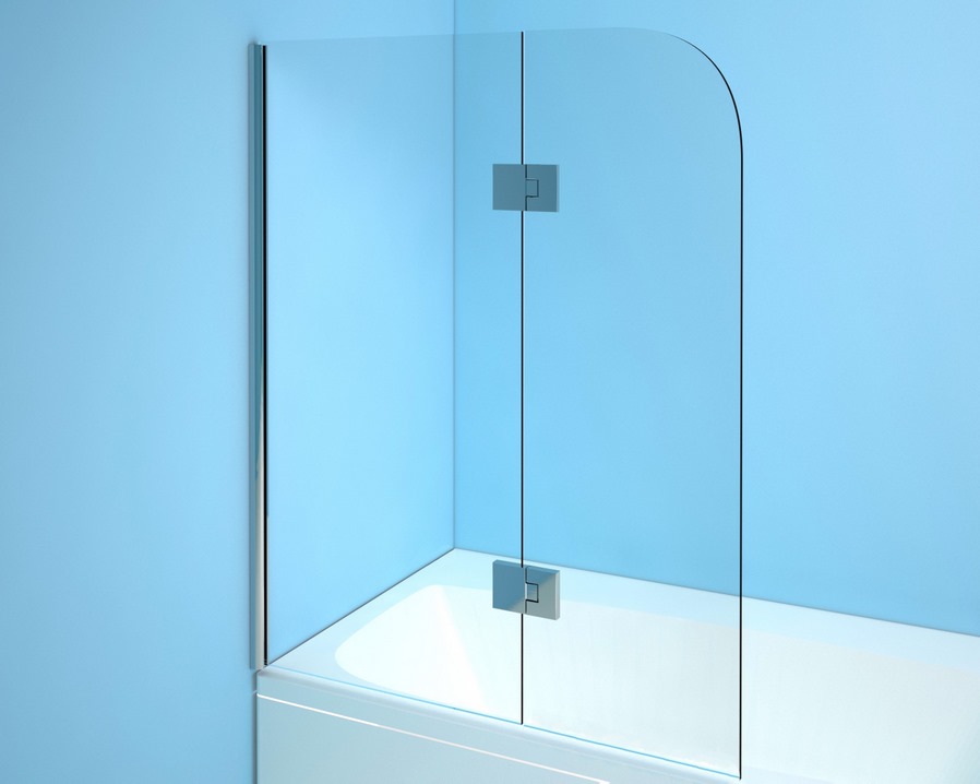 镜子和浴缸屏幕3D设计