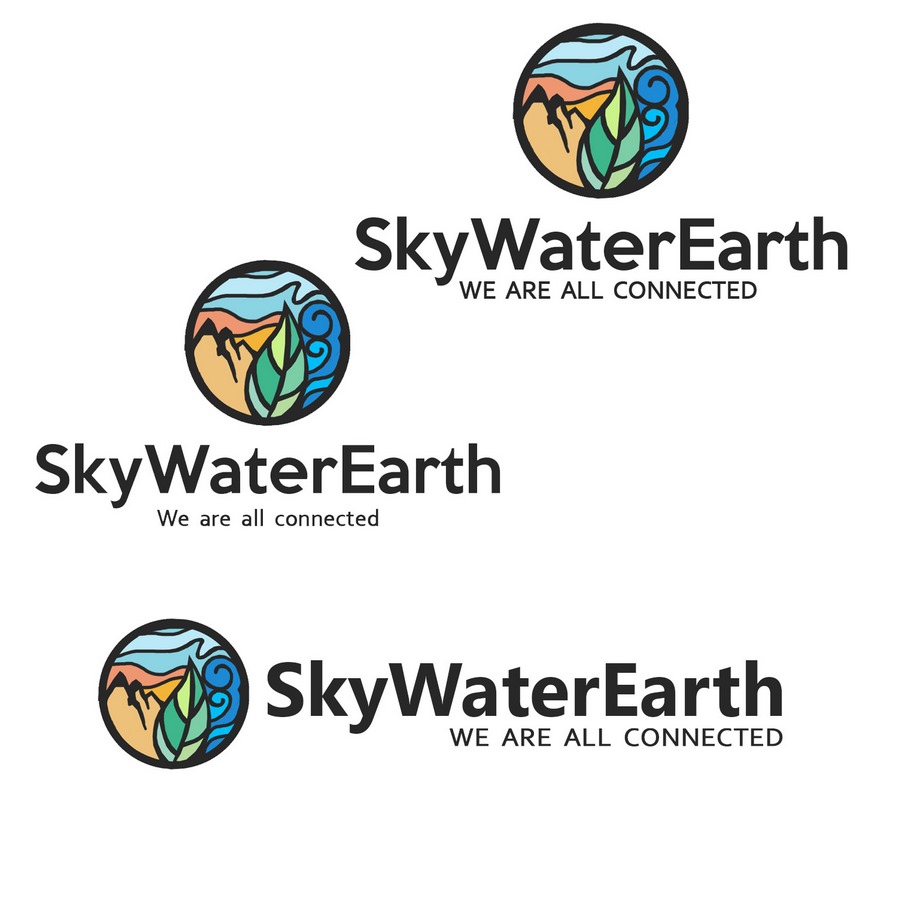 SkyWaterEarth環境標志設計