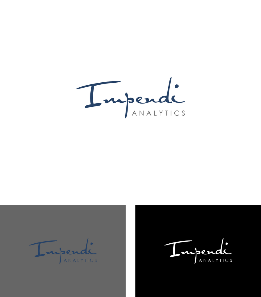Impendi分析徽標設計