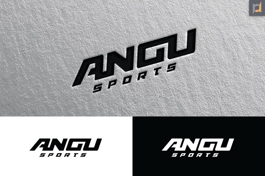 Angu運動標志設計