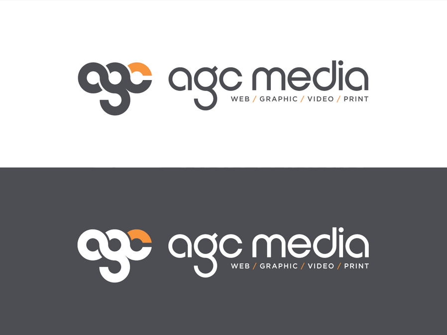 AGCMEDIA创意标志重新设计