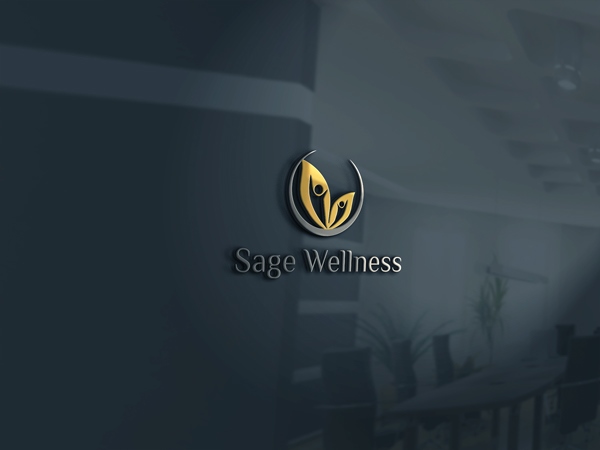 Sage健康AZ標志設計