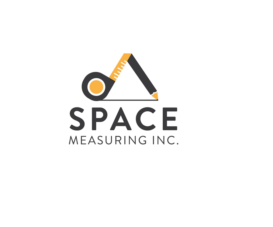 室内设计公司新空间测量公司标志