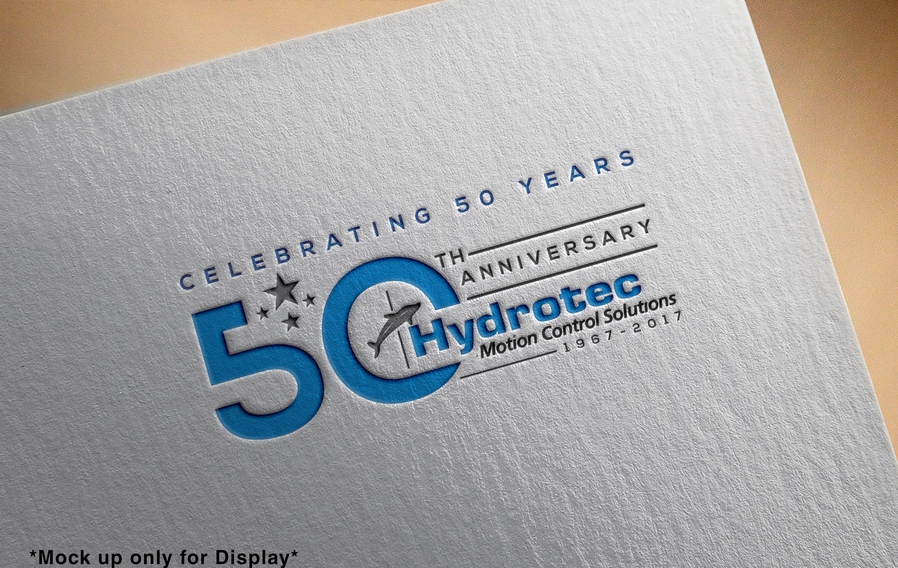 Hydrotech 50周年纪念标志